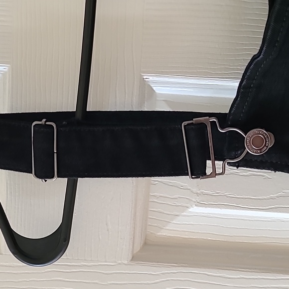 SO BRAND WOMENS JUNIOR BLACK JUMPER/PENAFORE FRONT BUTTON SIZE XL - Picture 4 of 15